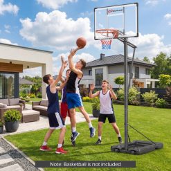 10 Feet Portable Basketball Hoop Outdoor for Adults