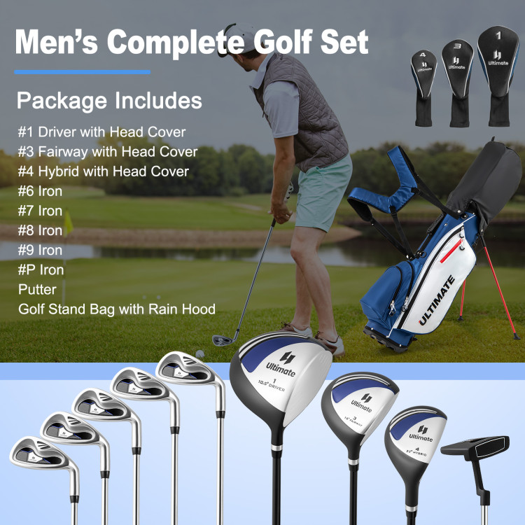 10_Pieces_Mens_Profile_Complete_Golf_Club_Package_Set_Blue-6.jpg