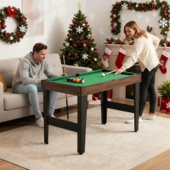 10-in-1 Combo Game Table Set 50inch Multi-Game Table with Foosball