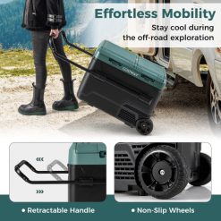 Dual Zone 12V Car Refrigerator for Vehicles Camping Travel Truck RV Boat Outdoor