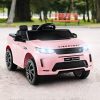 12V Kids Ride On Car with Remote Control Lockable Doors Slow Start System and LED Lights