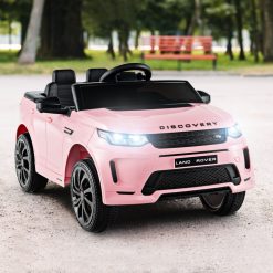 12V Kids Ride On Car with Remote Control Lockable Doors Slow Start System and LED Lights