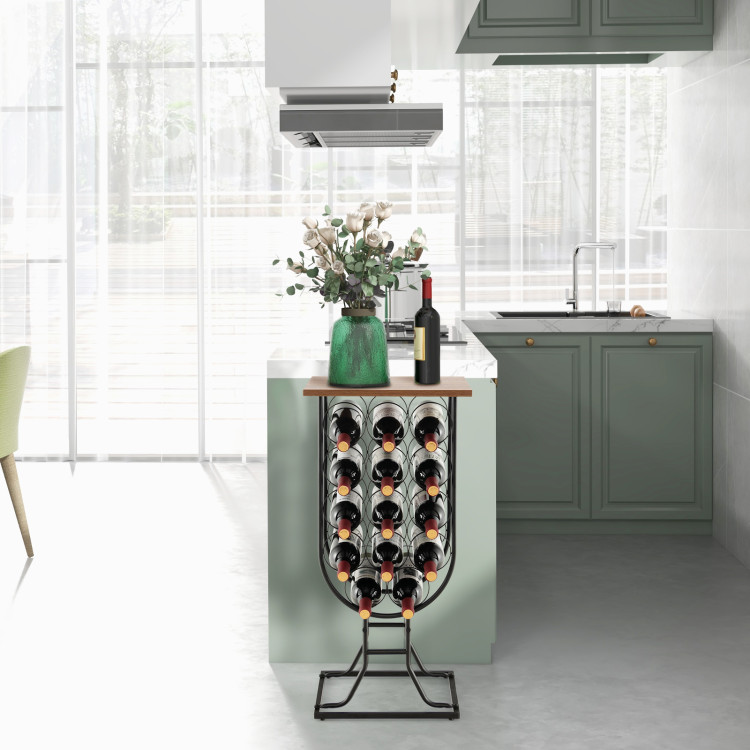 14_Bottles_Wine_Rack_with_Detachable_and_Lockable_Wheels-6.jpg