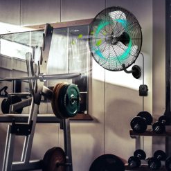 20 Inch Wall Mount Fan with 3 Fan Speeds and Adjustable Tilt Head
