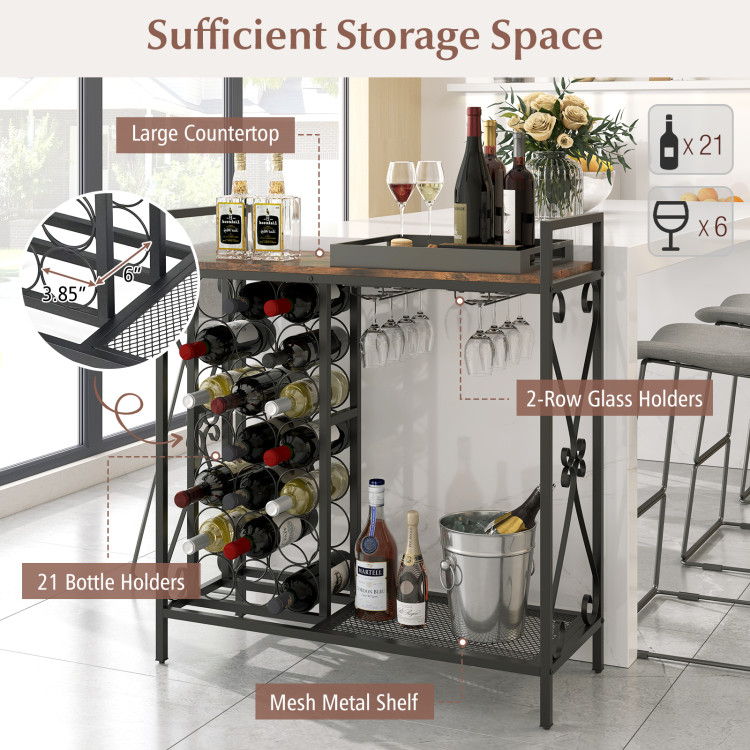 21_Bottle_Wine_Rack_Freestanding_Floor_Wine_Bottle_Organizer_with_Glass_Holder_Rustic_Brown-7.jpg