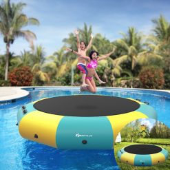 12 Feet Inflatable Splash Padded Water Bouncer Trampoline