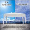 10 x 10 Feet Outdoor Wedding Canopy Tent for Backyard