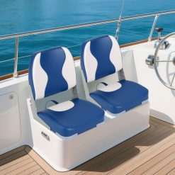 2-Pack Boat Seats with Thick Sponge Padding