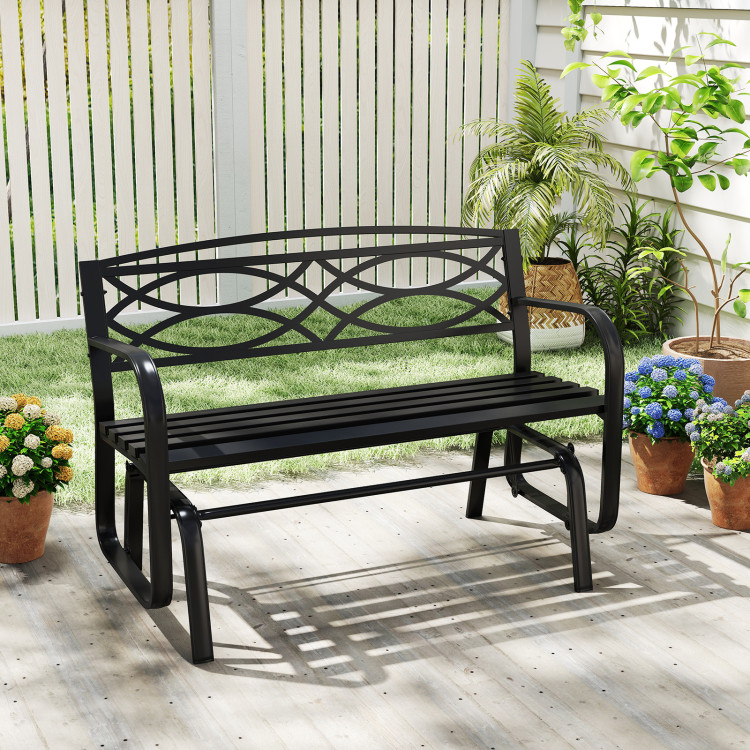 2_Person_Outdoor_Glider_Bench_with_Metal_Frame_Black-2.jpg