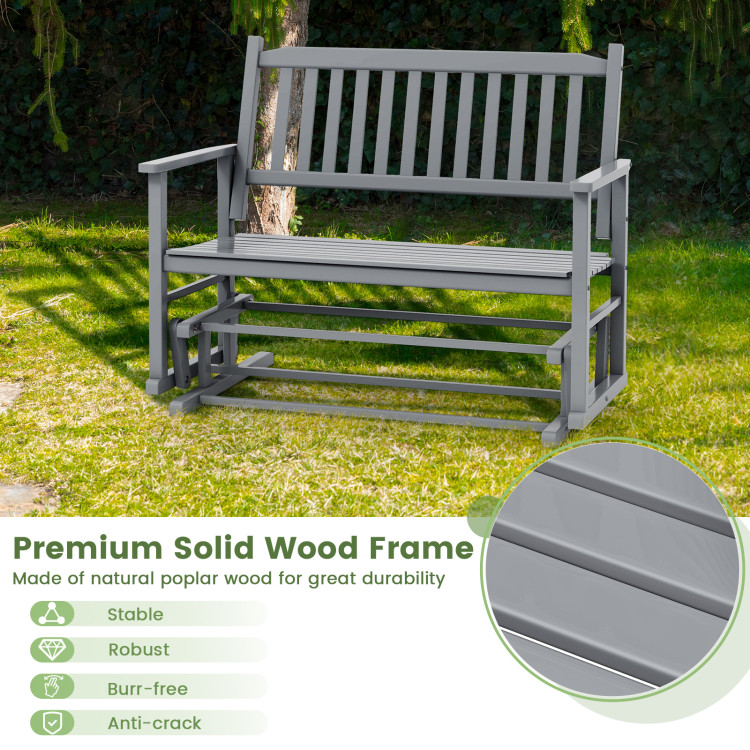 2_Seats_Outdoor_Glider_Bench_with_Armrests_and_Slatted_Seat_Gray-6.jpg