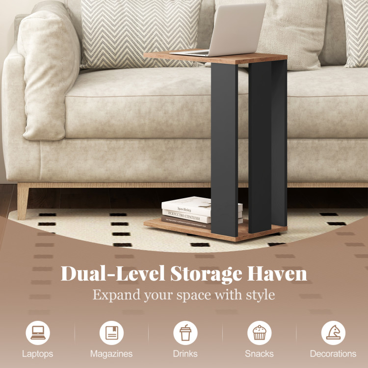 2_Tier_C_Shaped_Side_Table_with_Universal_Wheels_and_Shelf_Rustic_Brown-10.jpg