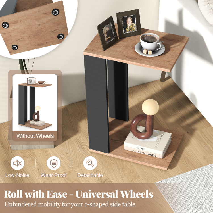 2_Tier_C_Shaped_Side_Table_with_Universal_Wheels_and_Shelf_Rustic_Brown-11.jpg