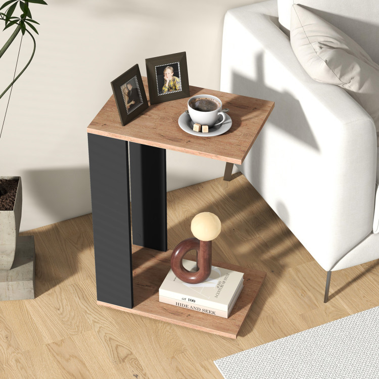2_Tier_C_Shaped_Side_Table_with_Universal_Wheels_and_Shelf_Rustic_Brown-6.jpg