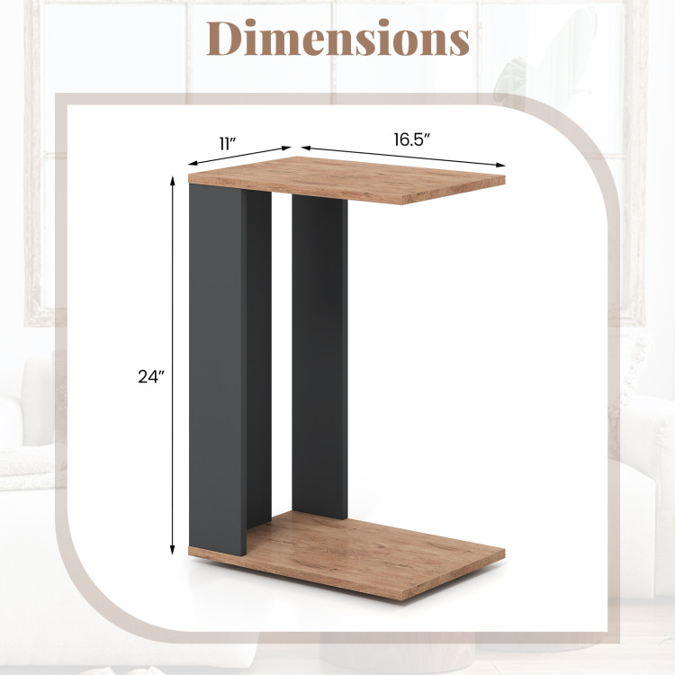2_Tier_C_Shaped_Side_Table_with_Universal_Wheels_and_Shelf_Rustic_Brown_size-5.jpg