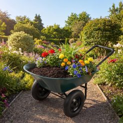 2 Tire Heavy-duty Dolly Utility Cart Wheelbarrow Garden Cart