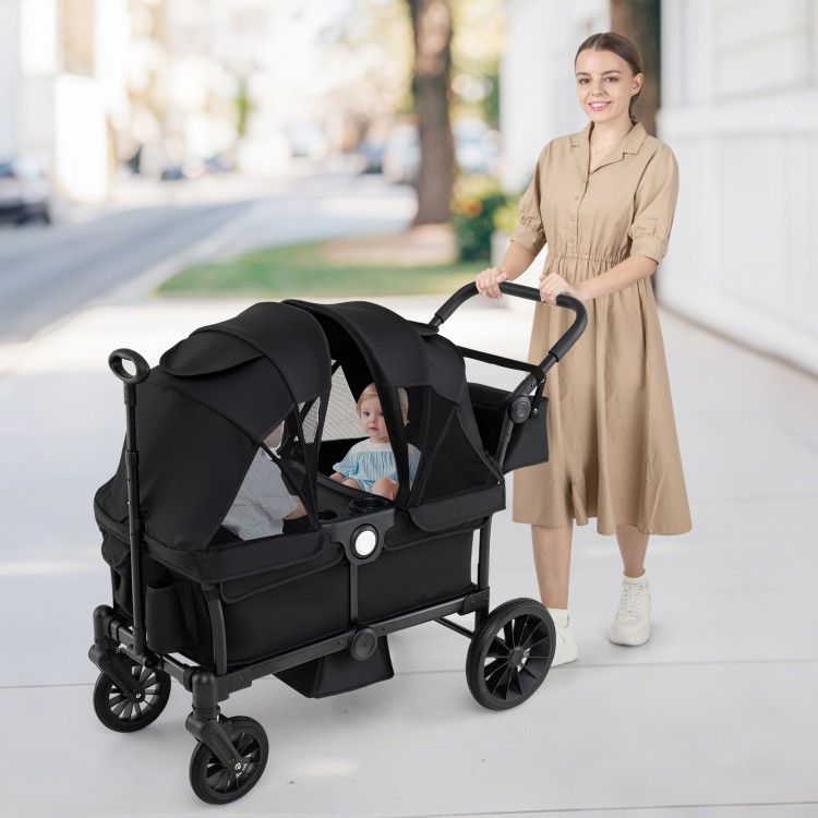 2_seater_push_pull_collapsible_kids_wagon_stroller_black-1.jpg