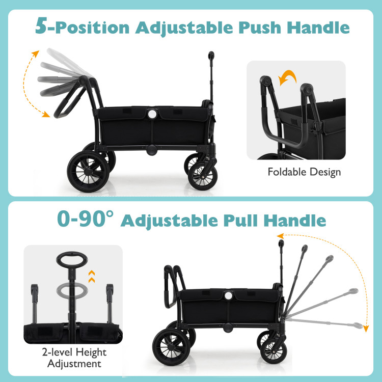2_seater_push_pull_collapsible_kids_wagon_stroller_black-7.jpg
