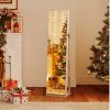 360° Swivel Jewelry Cabinet with Full Length Mirror