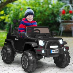12V Kids Ride On Car with Remote Control and Double Magnetic Door