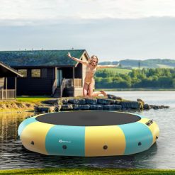 15 Feet Inflatable Splash Padded Water Bouncer Trampoline