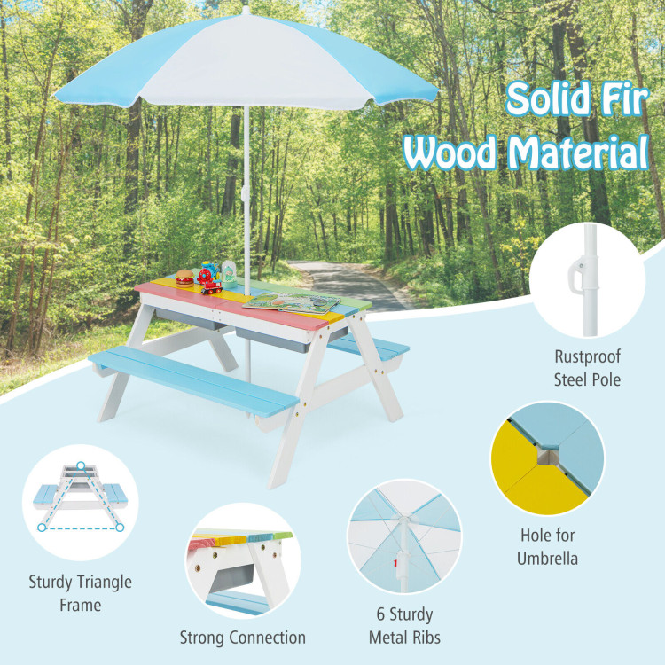 3_Kids_Picnic_Table_Wooden_Outdoor_Sand_Water_Table_wbrella_Play_Boxes_Blue-10.jpg