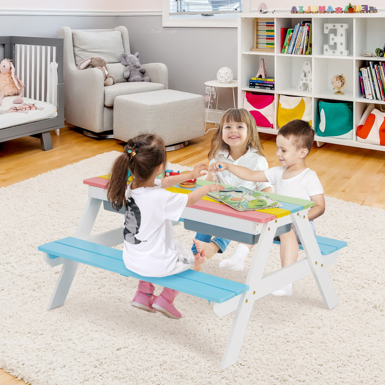 3_Kids_Picnic_Table_Wooden_Outdoor_Sand_Water_Table_wbrella_Play_Boxes_Blue-2.jpg