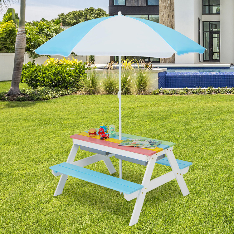3_Kids_Picnic_Table_Wooden_Outdoor_Sand_Water_Table_wbrella_Play_Boxes_Blue-5.jpg