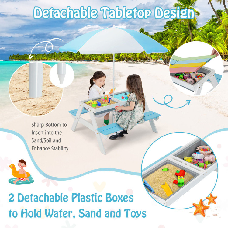 3_Kids_Picnic_Table_Wooden_Outdoor_Sand_Water_Table_wbrella_Play_Boxes_Blue-8.jpg
