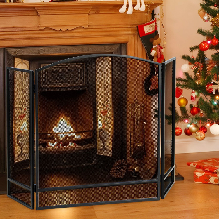 3_Panel_Fireplace_Screen_Foldable_Wrought_Metal_Iron_Mesh_Fire_Spark_Guard-2.jpg