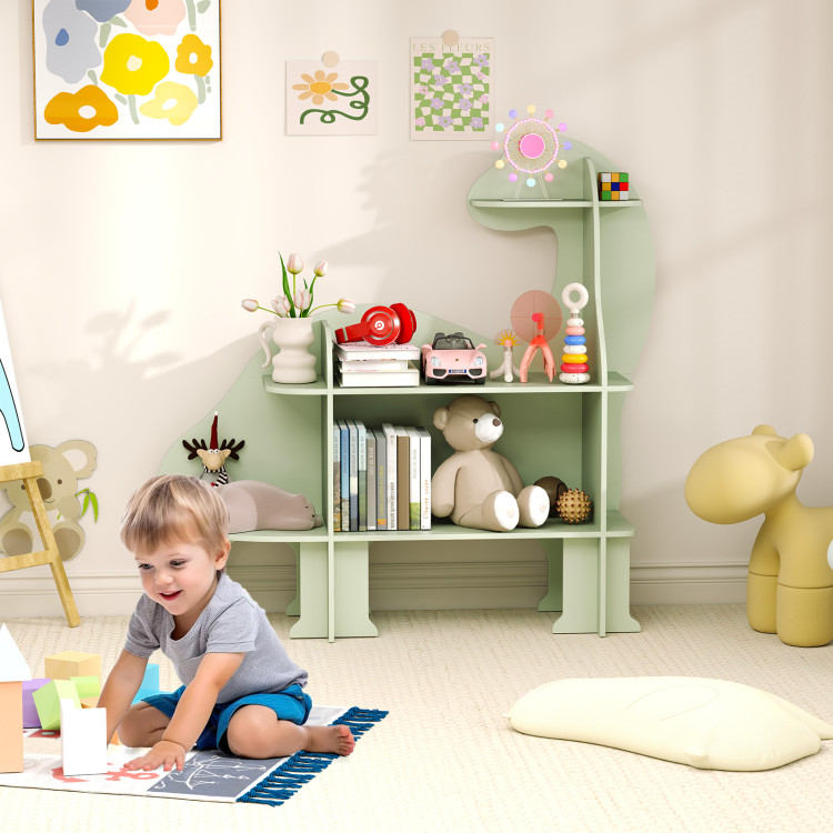 3_Tier_Dinosaur_Kids_Bookshelf_for_Children_Green-2.jpg
