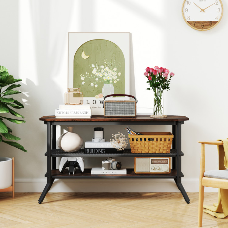 3_tier_Console_Table_TV_Stand_with_Mesh_Storage_Shelf_Rustic_Brown-6.jpg