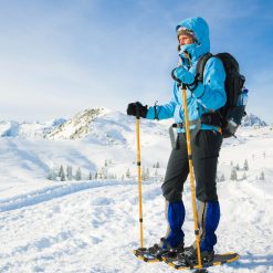 4-in-1 Lightweight Terrain Snowshoes with Flexible Pivot System