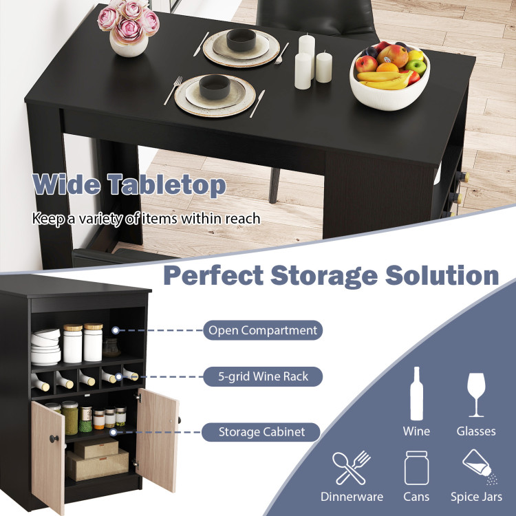 48_Inch_Bar_Table_with_Storage_Cabinet_and_Wine_Rack_Black-7.jpg