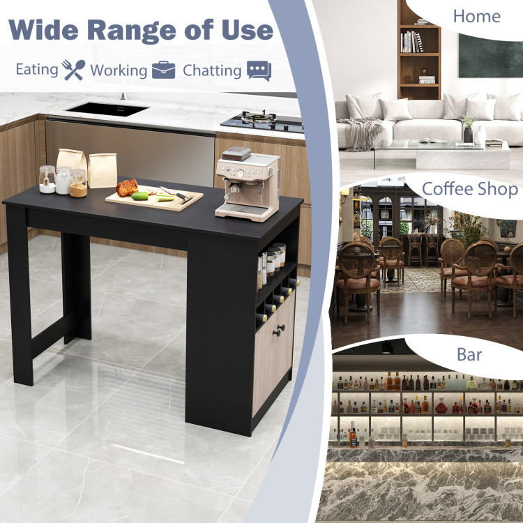 48_Inch_Bar_Table_with_Storage_Cabinet_and_Wine_Rack_Black-9.jpg