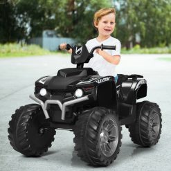 12V Kids Ride on ATV with LED Lights and Treaded Tires and LED lights