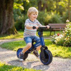 5-In-1 Toddler Bike Kids Balance Bike with Removable Pedals