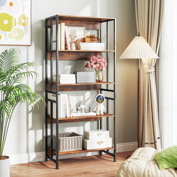 5_Tier_Bookshelf_with_Adjustable_and_Tiltable_Shelves_Rustic_Brown-1.jpg