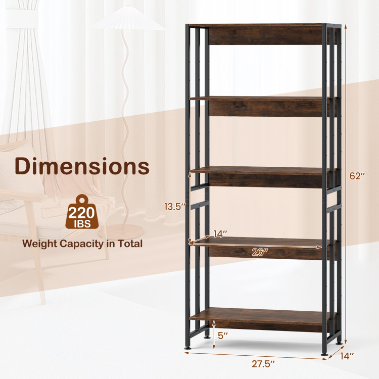 5_Tier_Bookshelf_with_Adjustable_and_Tiltable_Shelves_Rustic_Brown-5.jpg