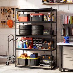 5-Tier Garage Shelving Unit 2200 LBS Heavy Duty Adjustable Utility Rack