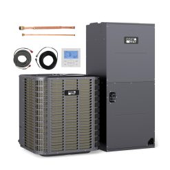 5 Ton 17 SEER2 High-Performance Heat Pump System (Operates down to 5°F)
