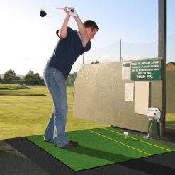 5 x 3 ft Artificial Turf Grass Practice Mat for Indoors and Outdoors