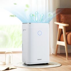 60-Pint Dehumidifier with 3-Color Digital Display for Home 4000 Sq. Ft