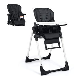 4-in-1 High Chair–Booster Seat with Adjustable Height and Recline