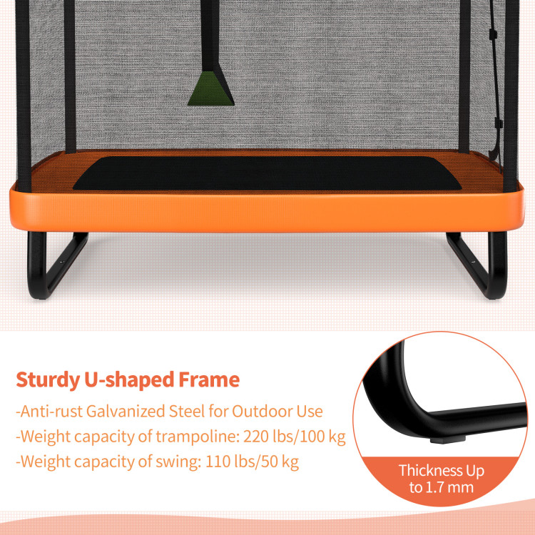 6Ft_Kids_Entertaining_Trampoline_with_Swing_Fence_Ora-7.jpg