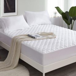 Twin/Queen/King Auto Shut Off Heated Electric Mattress Pad with Dual Controller
