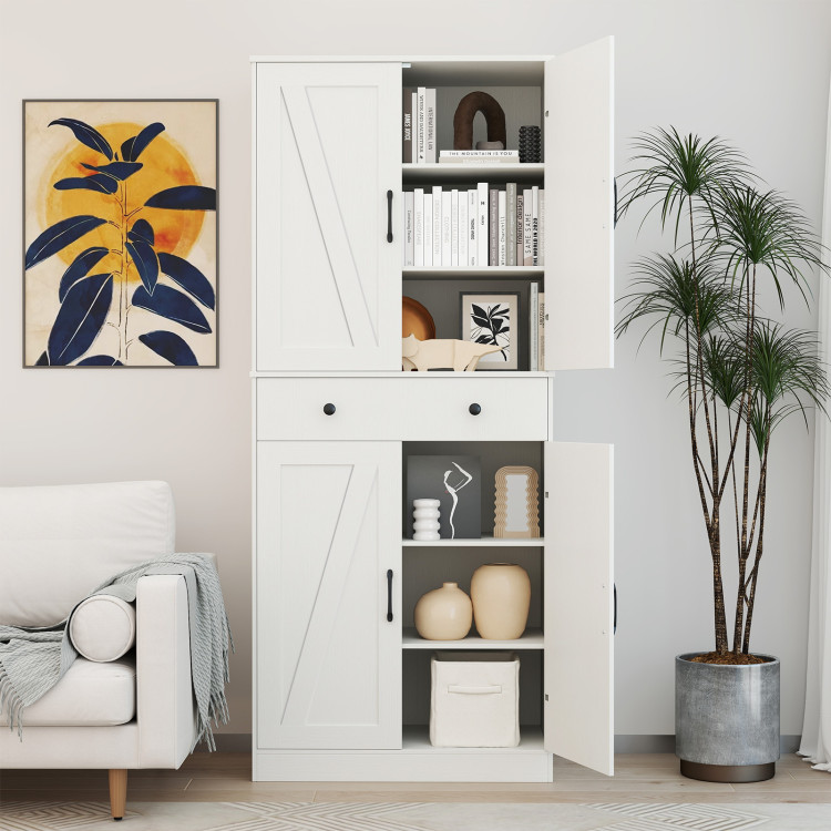 72_Inch_Tall_Modern_Farmhouse_Cupboard_Cabinet_White-2.jpg