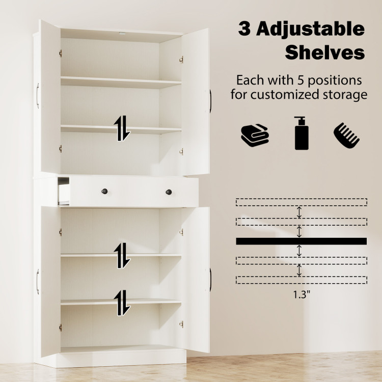 72_Inch_Tall_Modern_Farmhouse_Cupboard_Cabinet_White-7.jpg