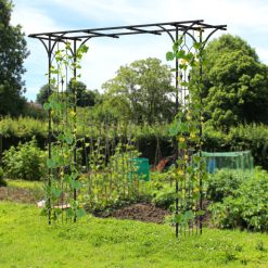 81 Inch Garden Arbor Metal Archway for Climbing Plants