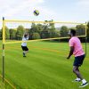 Portable Outdoor Volleyball Net Set Heavy-Duty Volleyball Net System