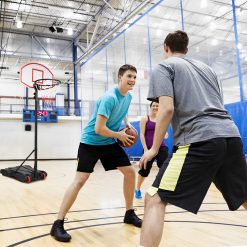 Adjustable Basketball Hoop System Stand with Wheels